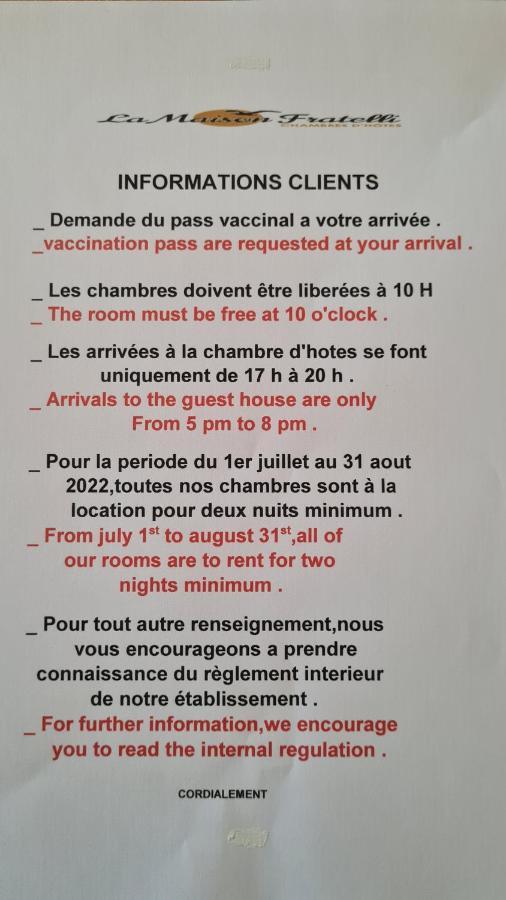 La Maison Fratelli Hyères Eksteriør bilde